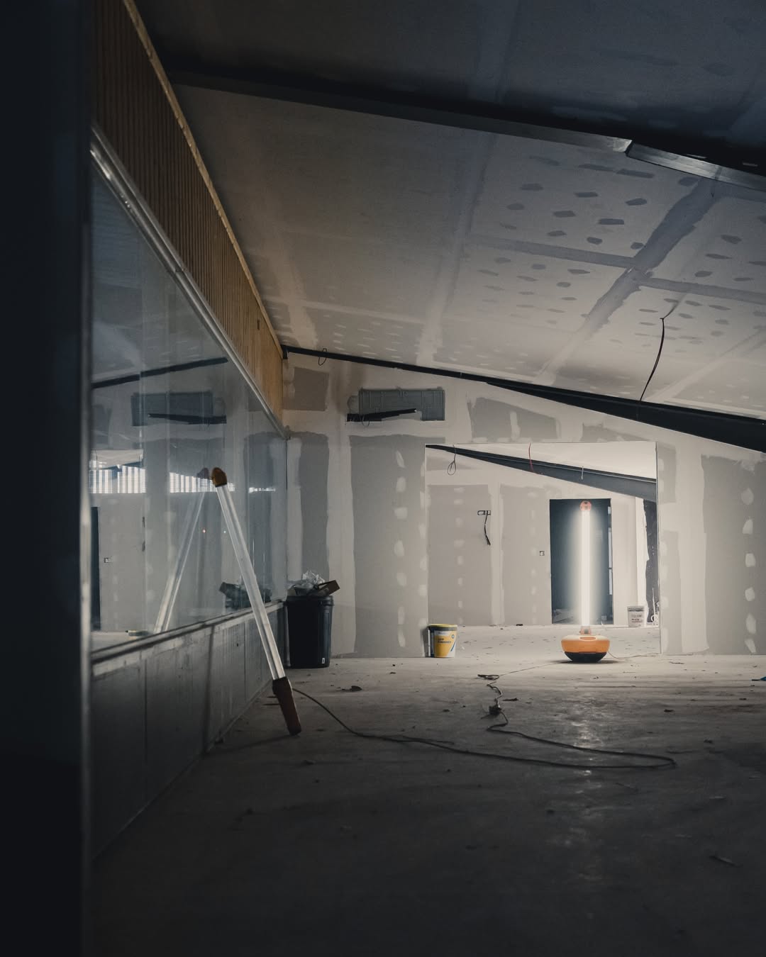 Club café under construction